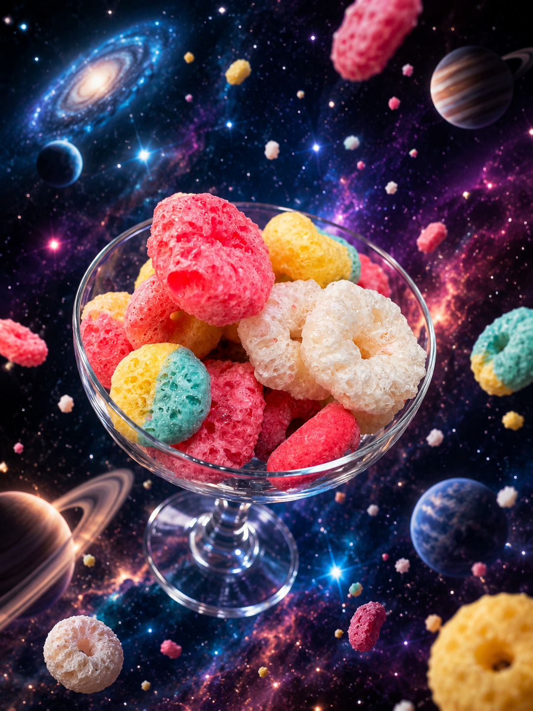 FRUITY PLANETARY RINGS - Take a bite. Break orbit.