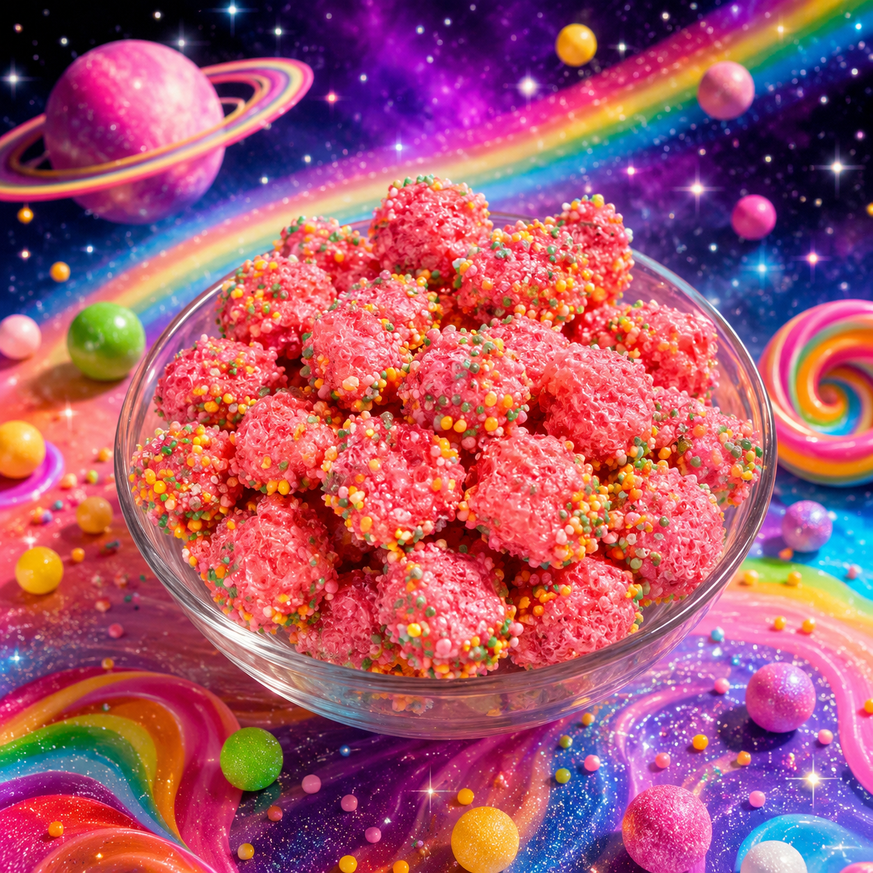 RAINBOW ASTRONAUT POOP - The tastiest discovery in the entire galaxy!