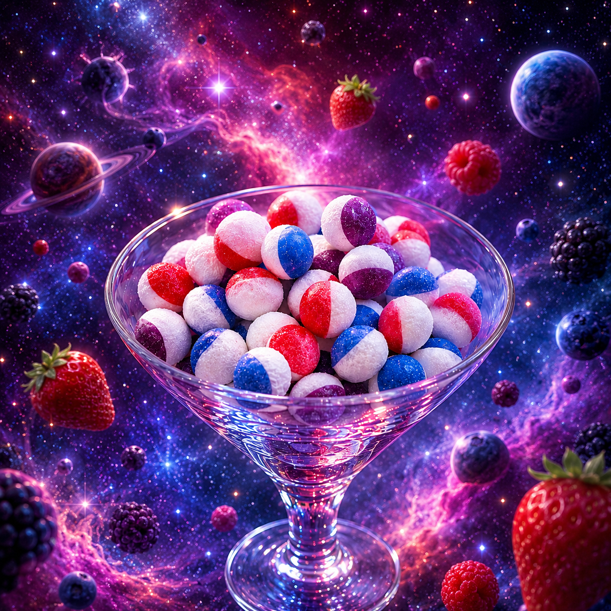 BERRY ASTROIDS -  A berry big impact in every bite